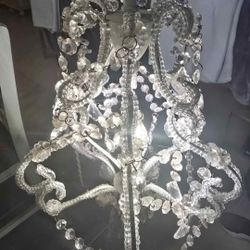 Vintage Crystal Chandlier 😍