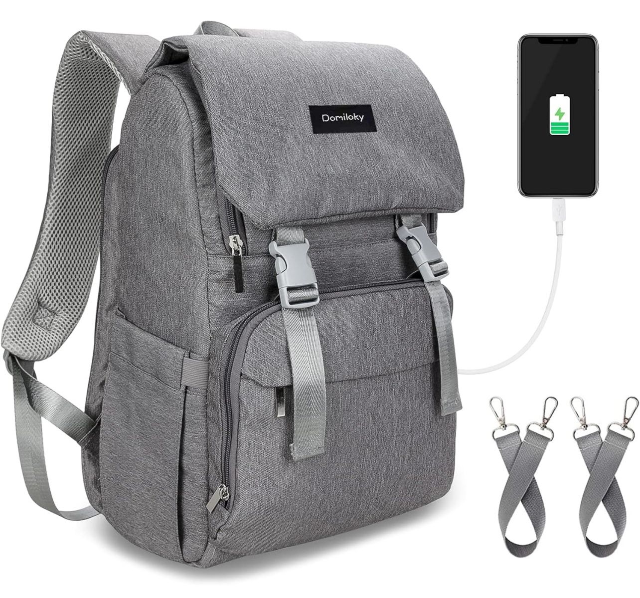 Diaper Bag Large Capacity Diaper Bag Backpack with Waterproof Changing Pad for Newborn Travel