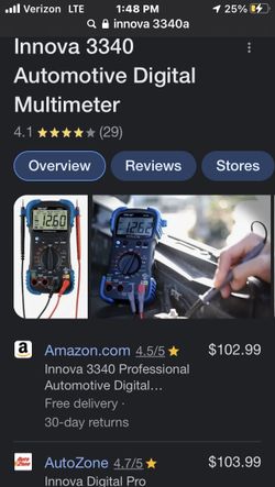 Multimeter Innova 3340a