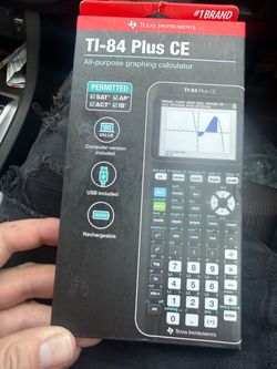 Texas Instruments TI-84 Plus CE (New!)