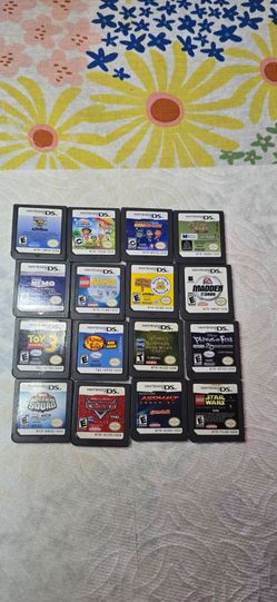 Nintendo ds game lot 16 games total