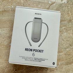 Brand New Sony Reon Pocket 6 Wearable Thermo Device - Heating & Cooling