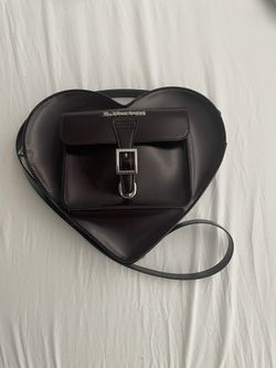 Dr. Martens Dark Red Heart Purse