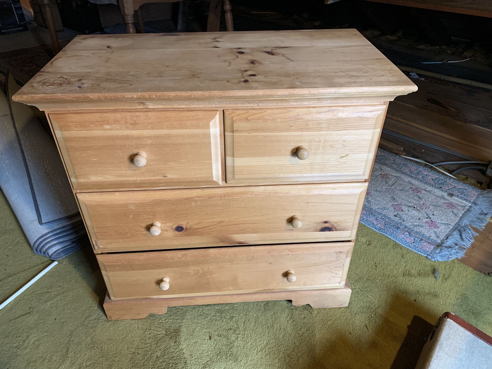 Unfinished Dresser