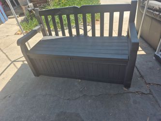 Plastic  bench