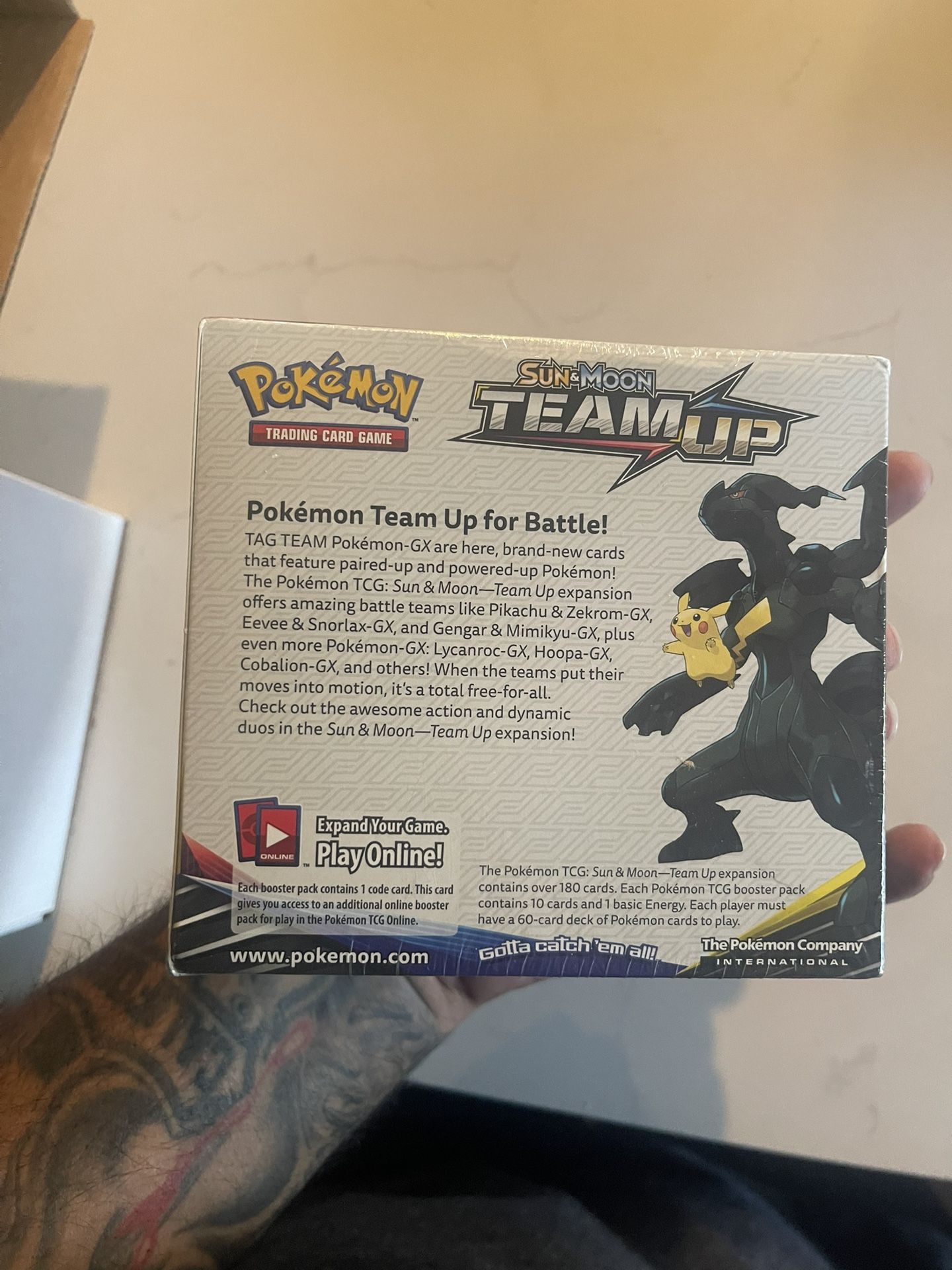 pokemon team up booster box Pokémon TCG - Sun & Moon - Team Up