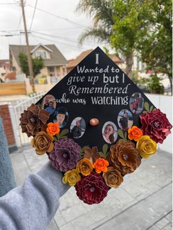 Graduation cap topper