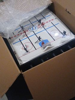 Hockey foosball table.   New