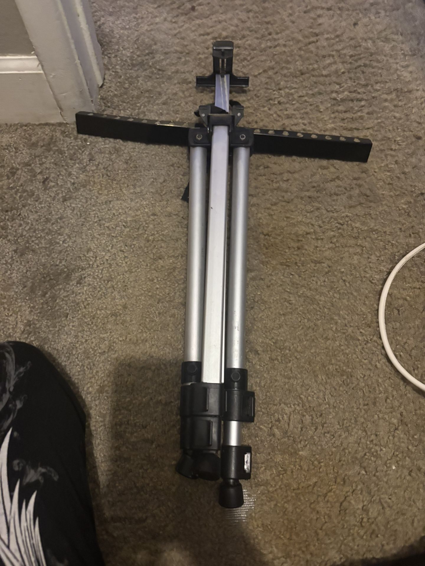 a music stand works good