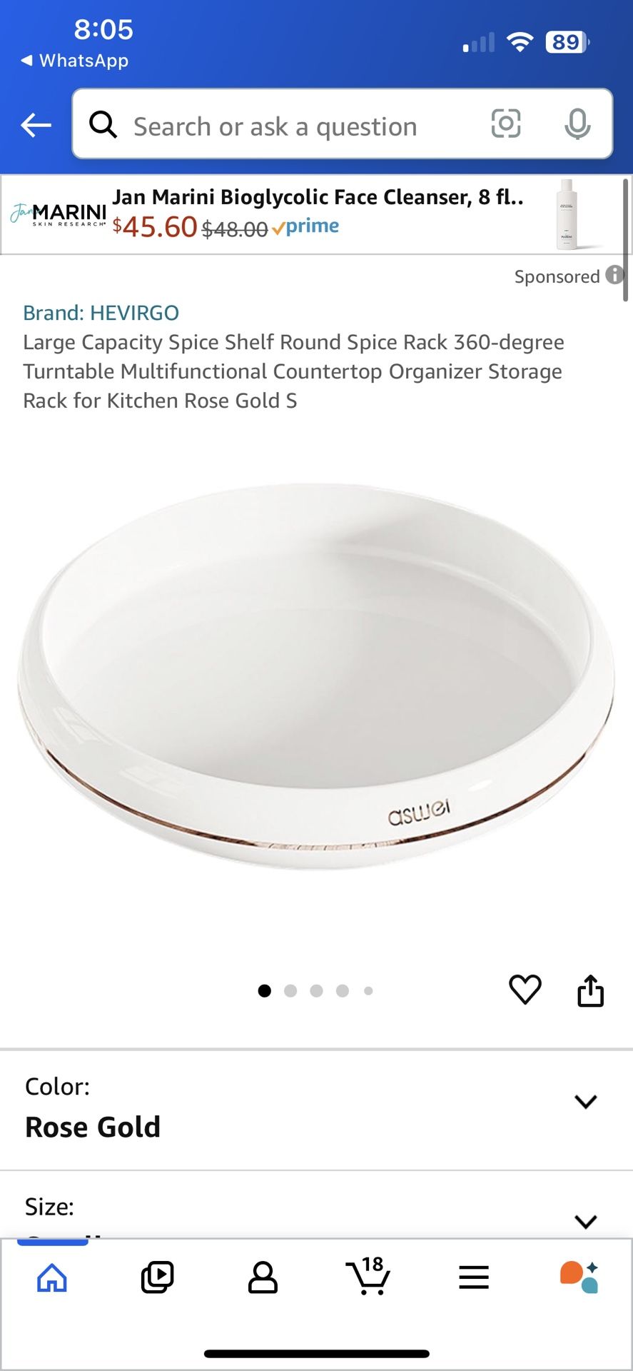 Organizer Storage Rack for Kitchen