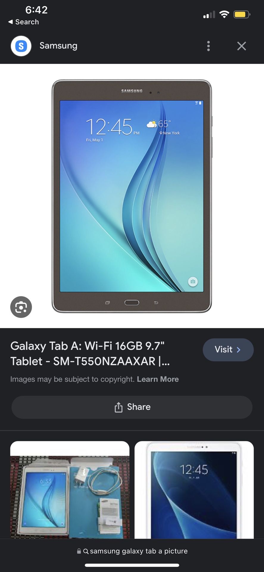 Samsung Galaxy Tab A