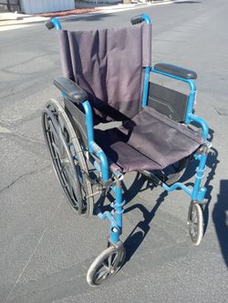 Wheelchair No Foot Pedals