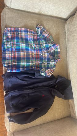 Boys Size 5 Ralph Lauren Shirt and Jacket