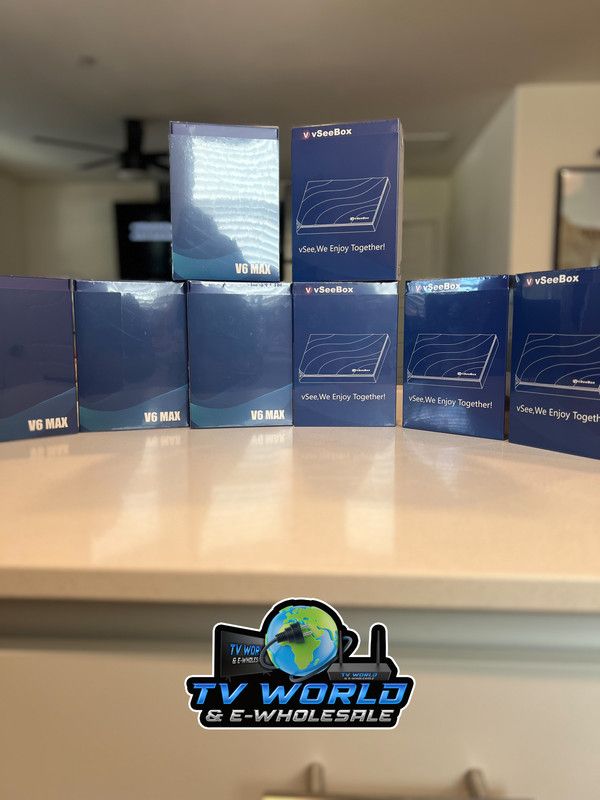 SuperBOX Super box S7 Models Max, S7 Pro, S6 Ultra, Supreme & Vsee V6 Plus, V6 Max Vsee Elite Mini, Elite Ultra 8 Authorized Wholesale distributors