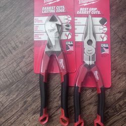 8”  Diagonal Pliers & Long Nose Pliers