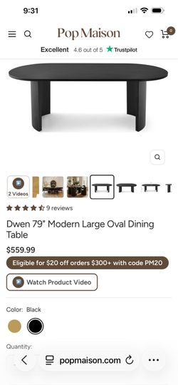 Brand New Dining Room table
