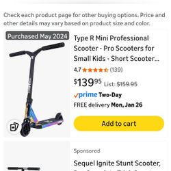 Scooter Type R mini Professional 