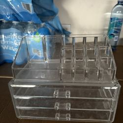 Clear Makeup Organizer 