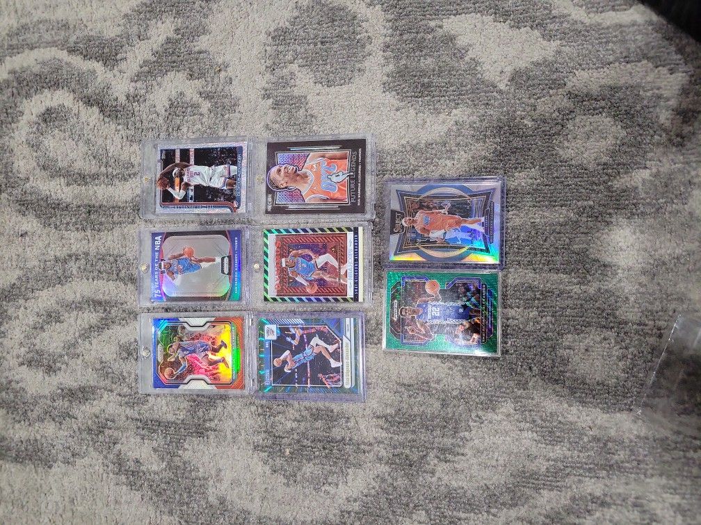 Shai Gilgeous Alexander Basketball Card Lot 