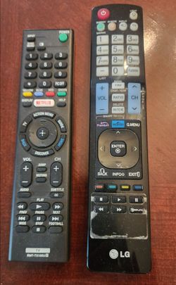 LG & Sony remotes