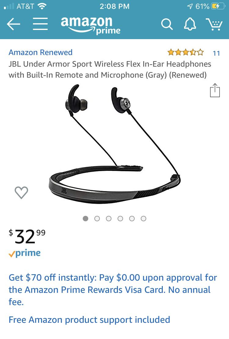 Under Armor JBL Earbuds