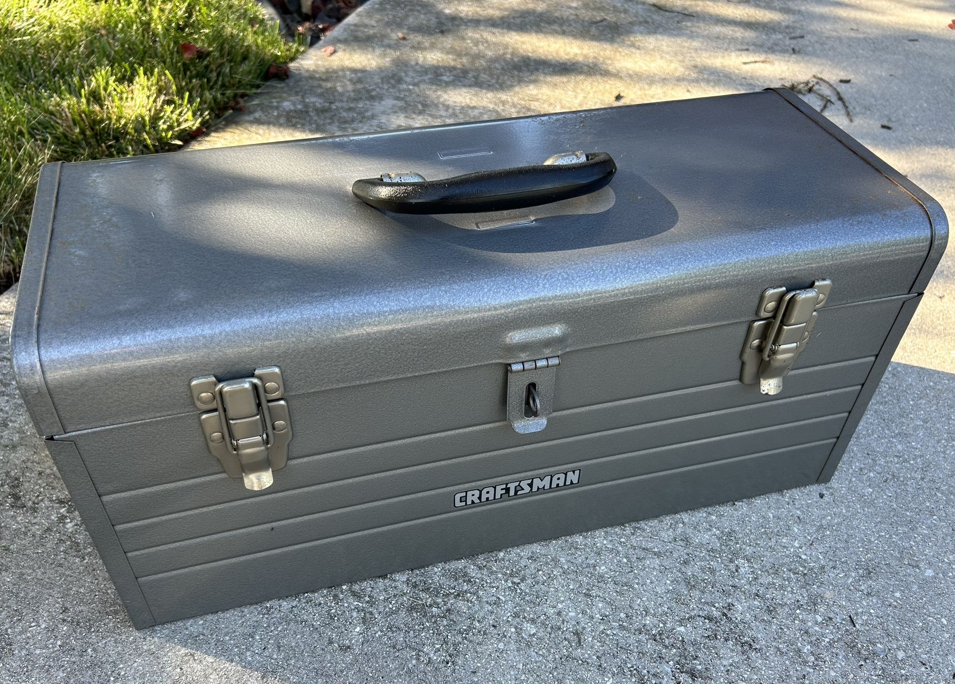 Vintage Craftsman Metal Tool Box