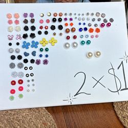 Two Pair Of Earrings For $1.00