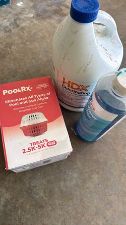 Pool Rx / chlorine / Clarifier