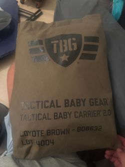 Tactical Baby Gear - Baby Carrier 2.0 (Almost New)