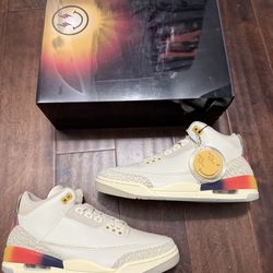 Jordan 3 Retro SP J Balvin Medellín Sunset Size 10