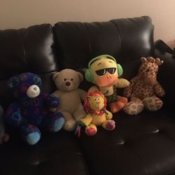 stuffed animals (assorted)