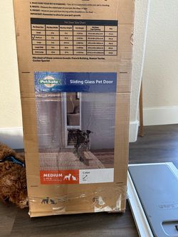 New Pet Safe Doggy Door - medium tall