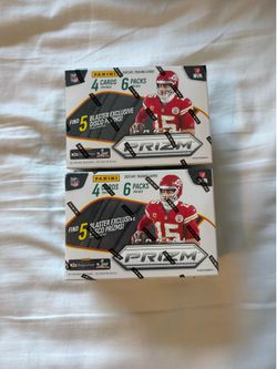 2x 2025 Prizm Football Blaster Boxes (SEALED)