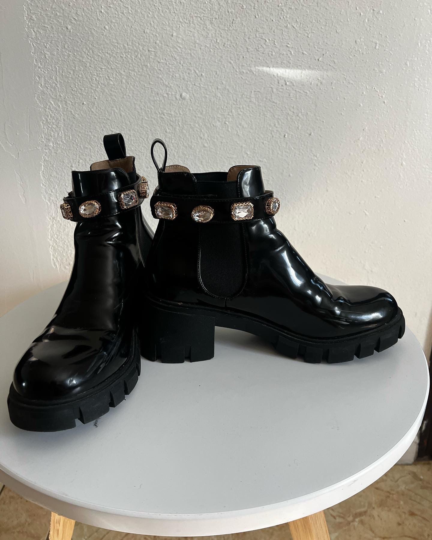 Black Rain Boots 