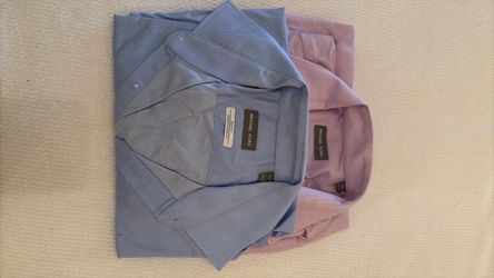 Michael Kors Slim fit French cuff shirt, size XL