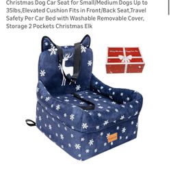 Brand New : Dog Car Seat for Small/Medium Dogs Up to 35lbs