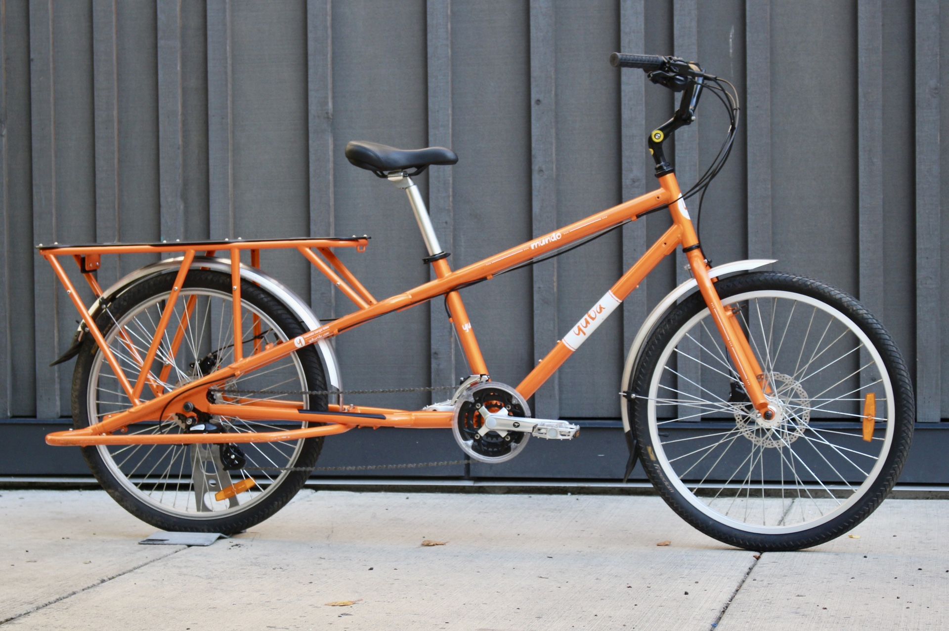 Yuba Mundo Aluminum Shimano Cargo Shimano City Hybrid Bike