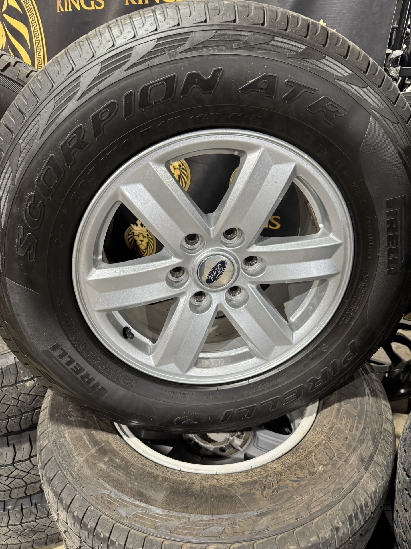 17” Ford F-150 Takeoffs With Tires. $200 Firm