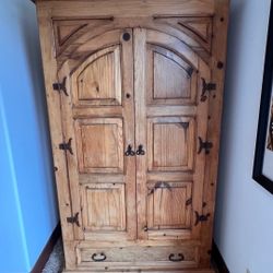 Spanish Mission Style Armoire