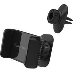Scosche UH4DVM-SP CarMount 2-in-1 Universal Phone Vent or Dash Mount for The Car | Portable and Adjustable with 360 rotation