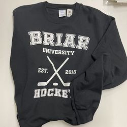 NWT Briar University Hockey Sweatshirt 