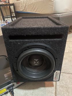 Nvx vcw8 d2 subwoofer box all new