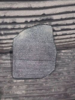 Rosetta Stone plaque