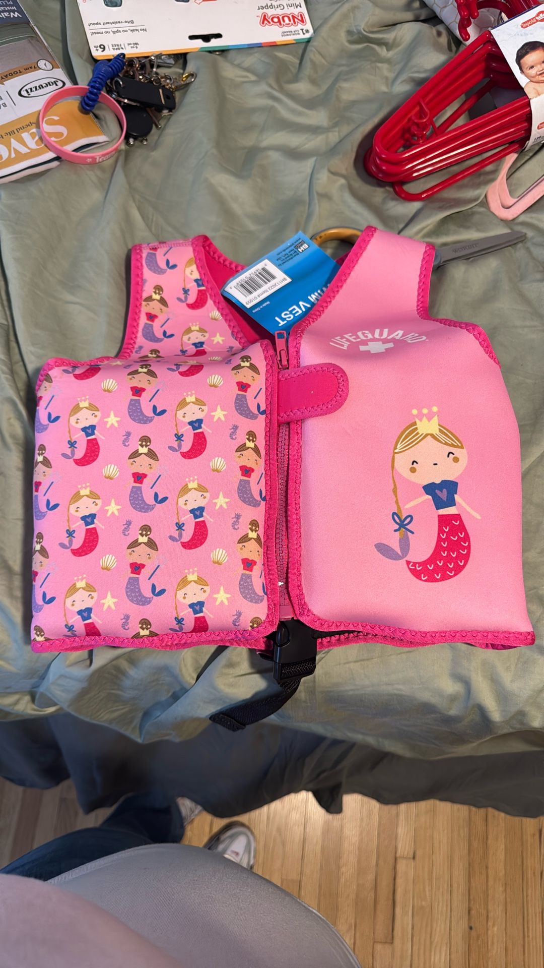 Little Mermaid  Life Jacket For Toddler