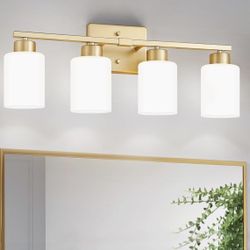 4 Light Bathroom Fixtures 