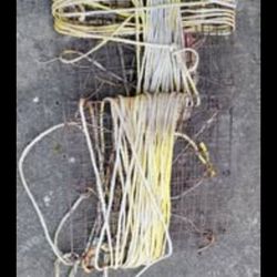 2 Crab Nets with Rope – Rusty but Functional – Compared $80 new
