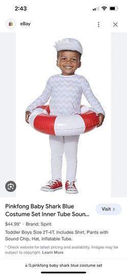 New Baby Shark 🦈 Toddler Costume Set 