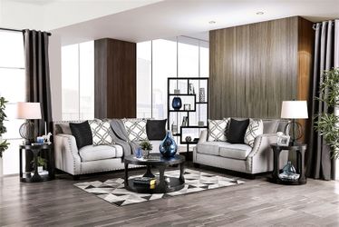 Classy Sofa & Loveseat @Elegant Furniture