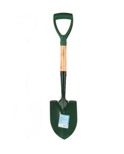 NuValu Strong Heavy Duty Garden Shovel - Green