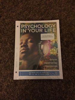 Psychology College Textbook